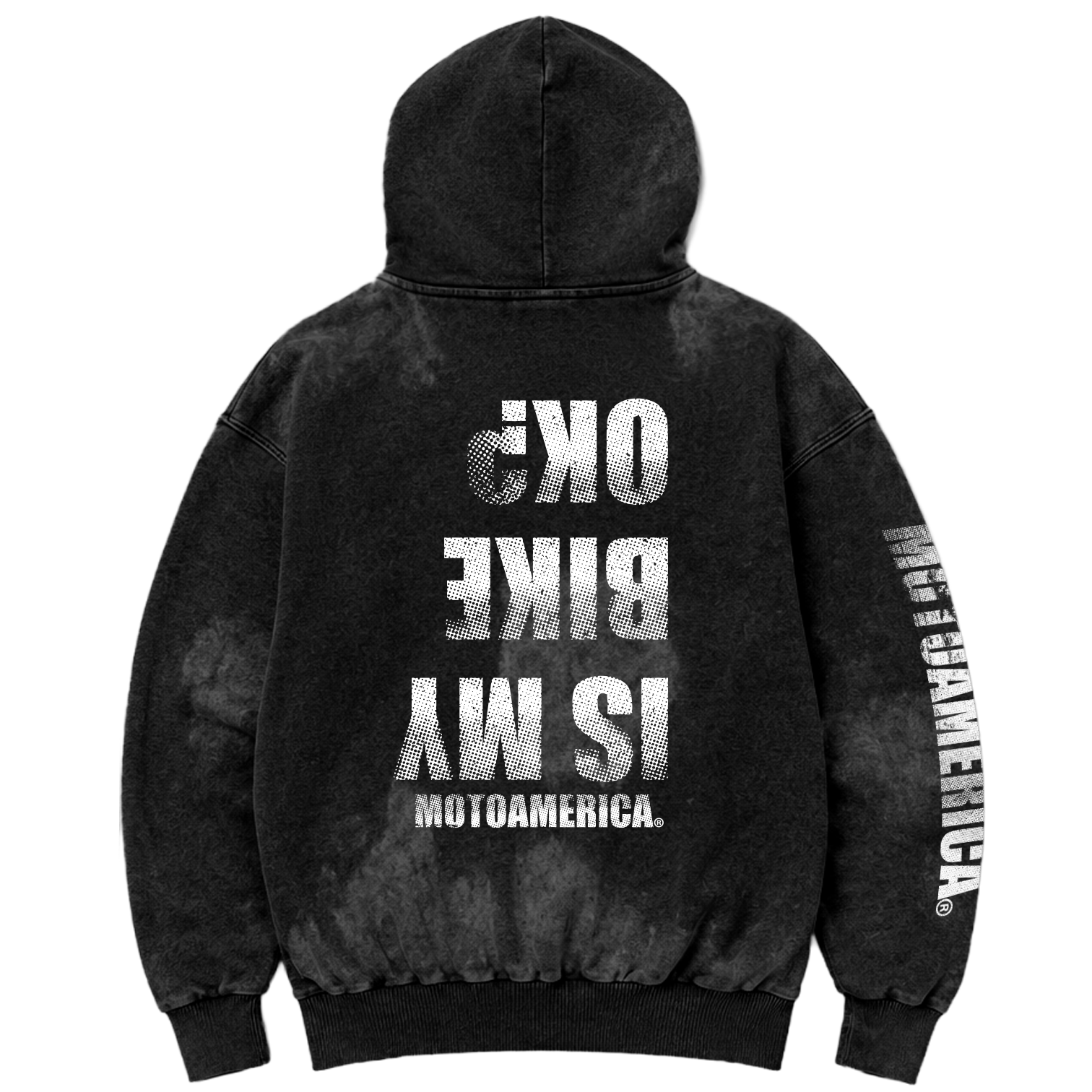 Is My Bike Okay? Shadow Black Hoodie MotoAmerica®