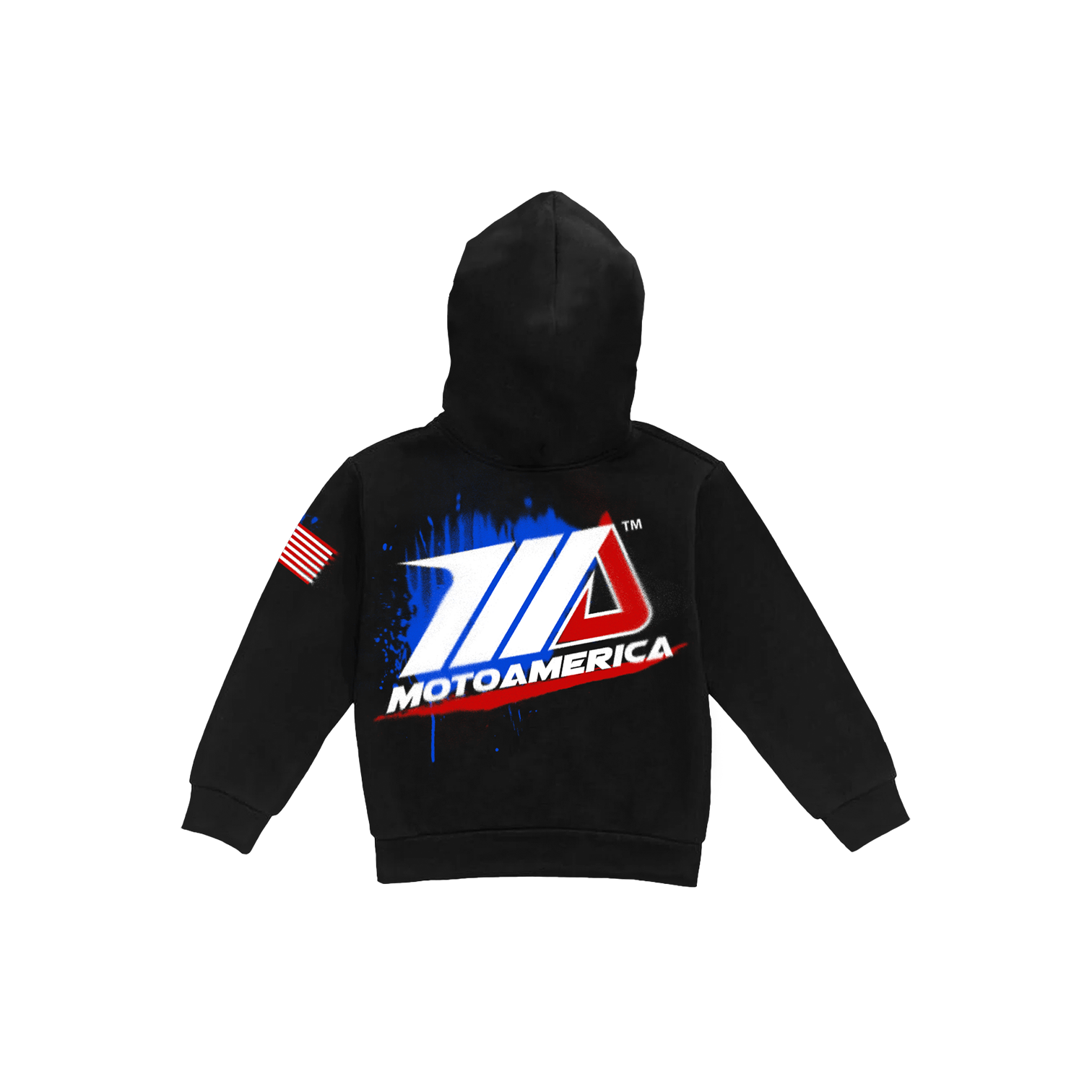 Family Youth Hoodie, Black MotoAmerica®