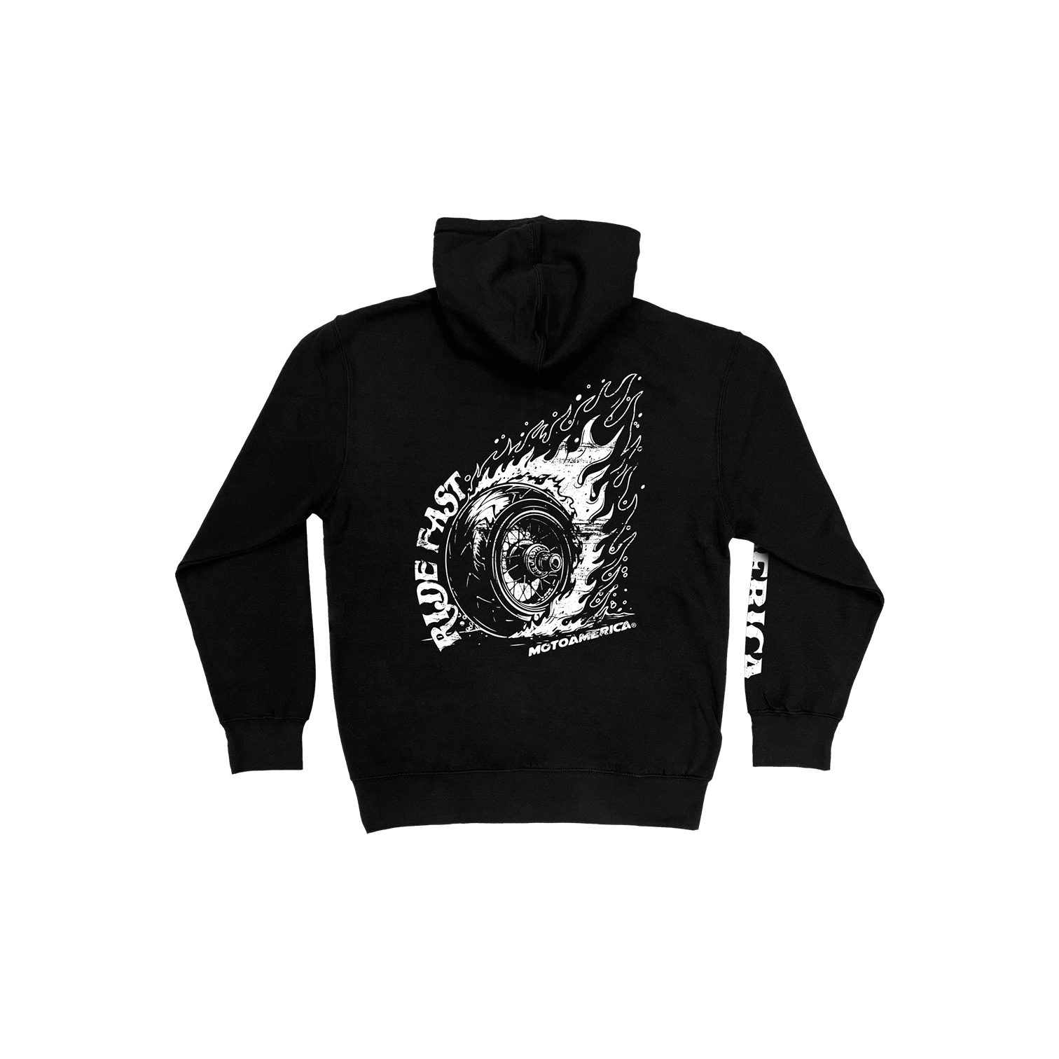 Ride Fast Zip-Up Hoodie MotoAmerica®