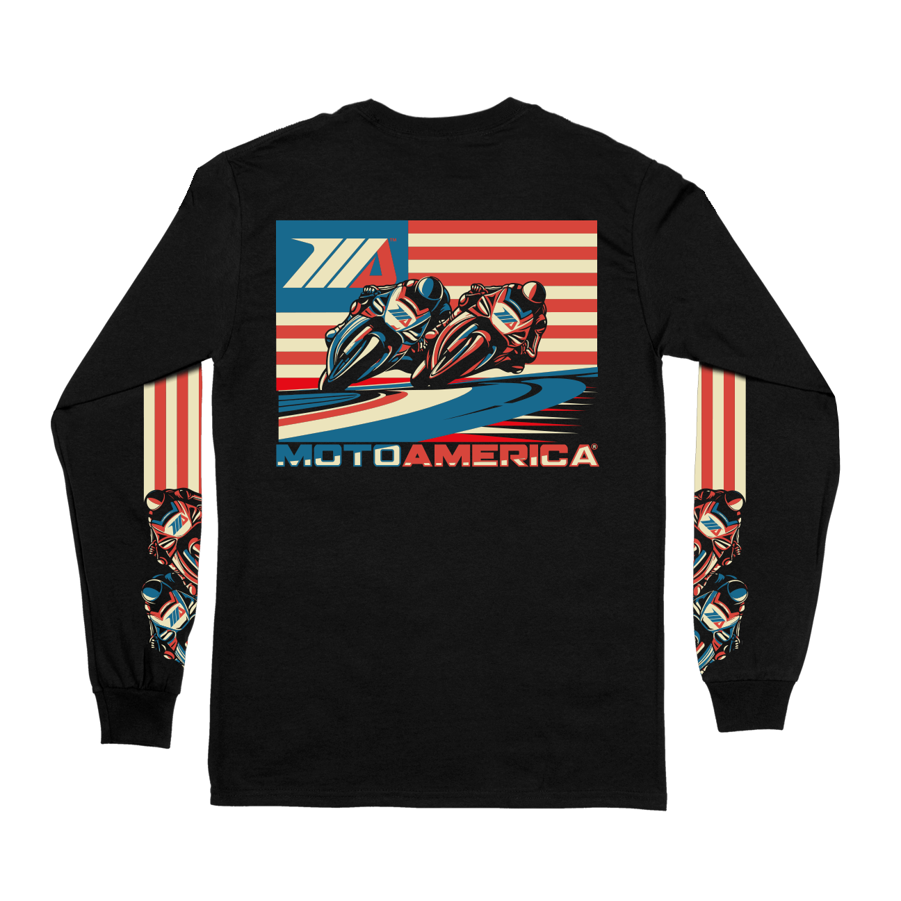 Corner Bend Long Sleeve Tee MotoAmerica®