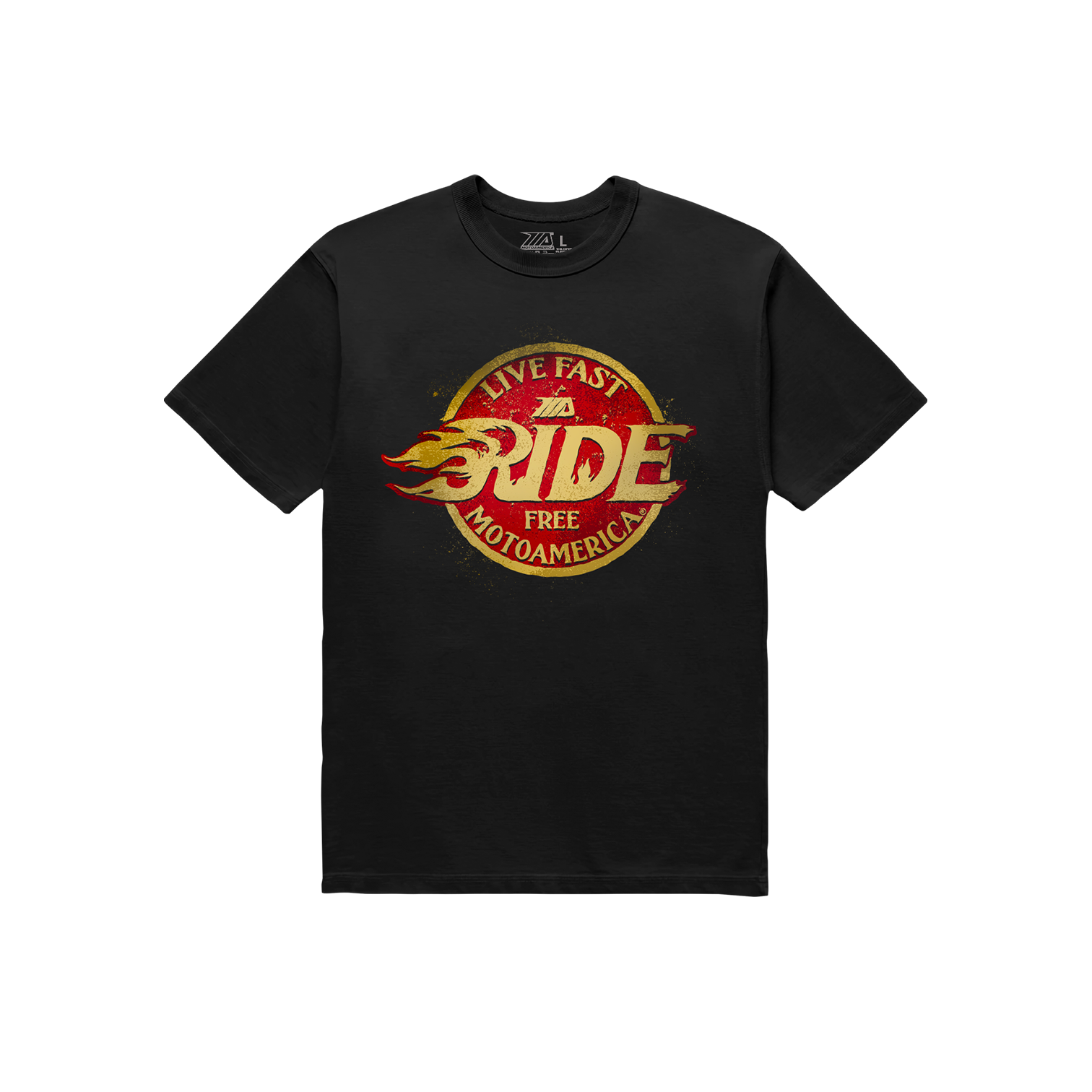 Live Fast Ride Free Tee MotoAmerica®