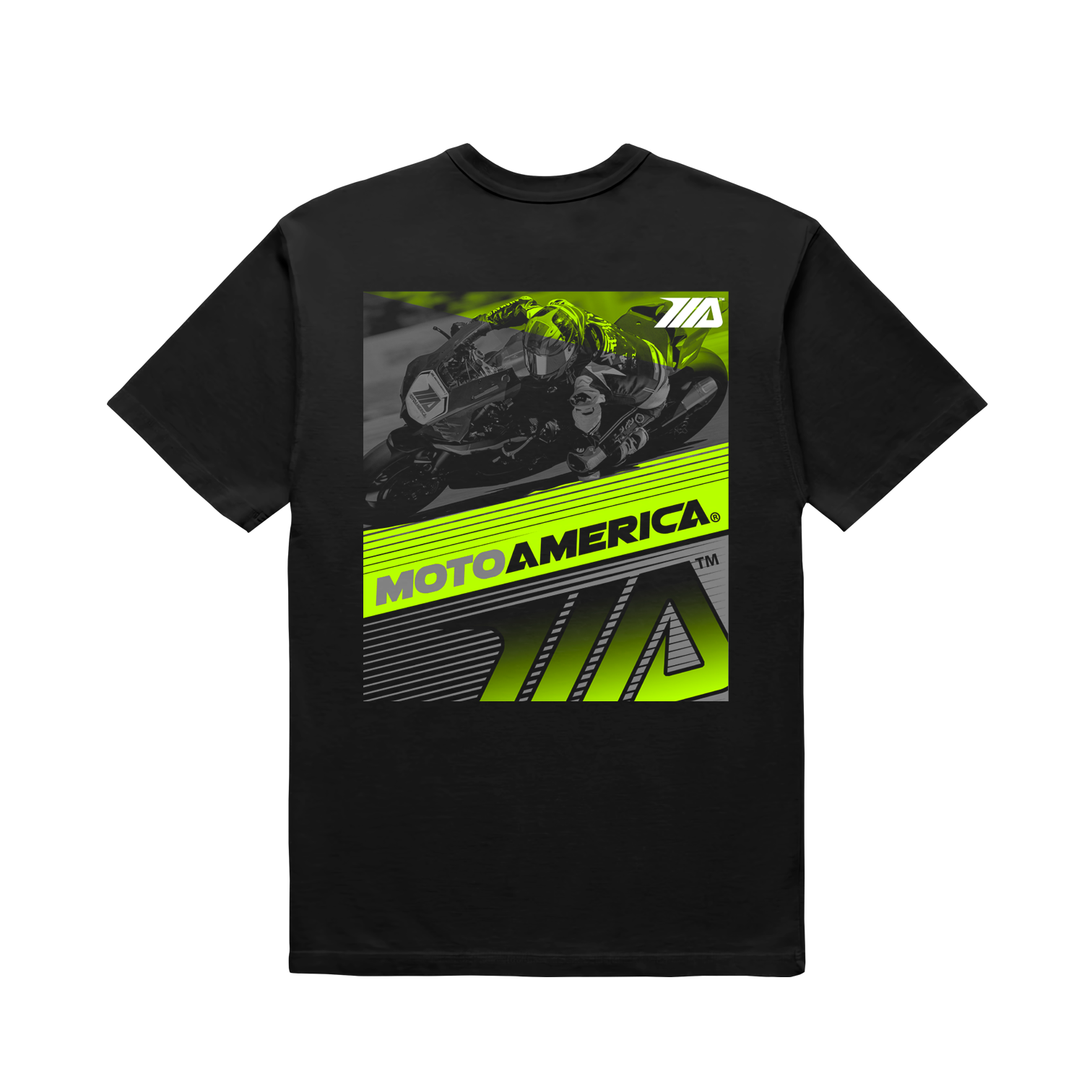 Lime Lean Tee MotoAmerica®