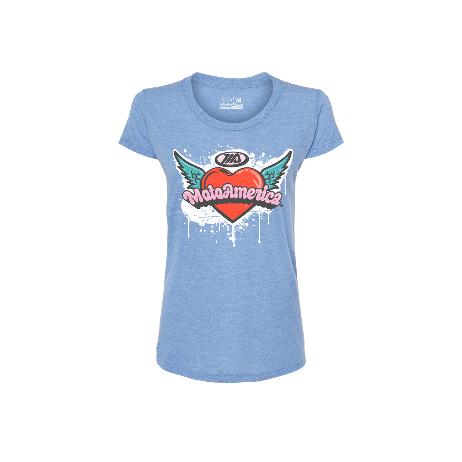 Baddie Womens scoop neck tee MotoAmerica®