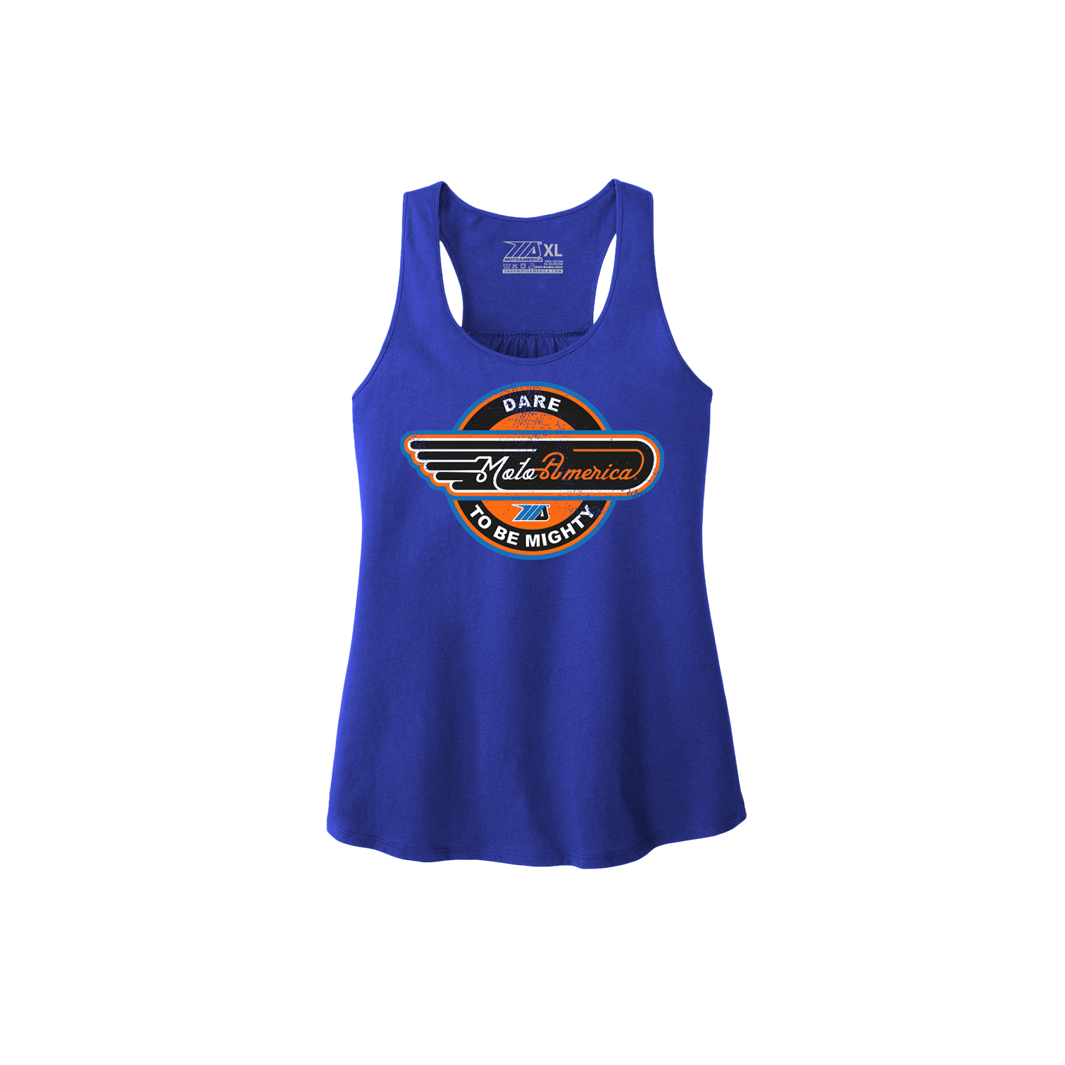 Dare to be Mightly Woman’s Racerback MotoAmerica®