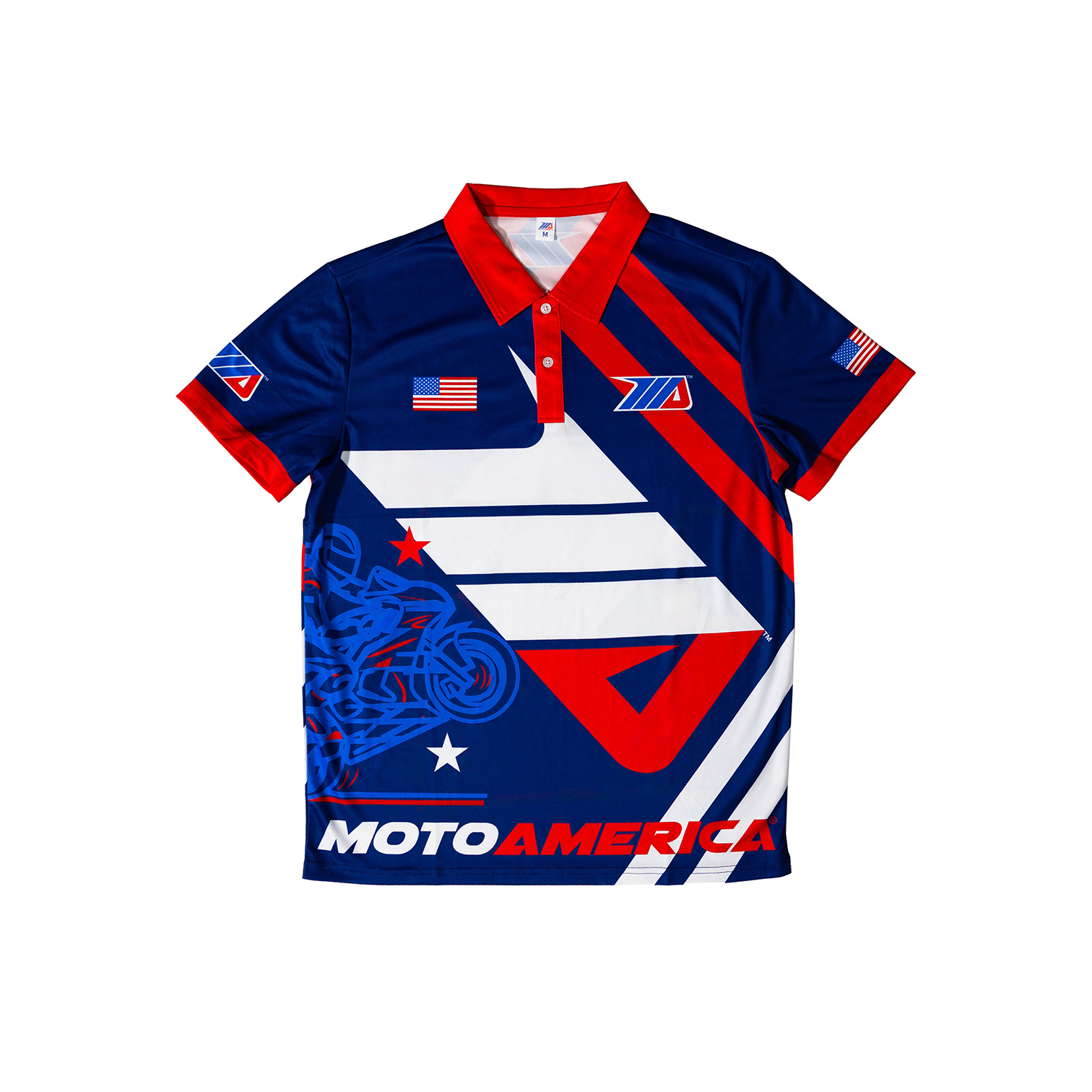 Show Button-Up Polo MotoAmerica®