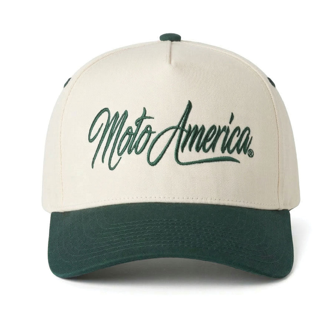 MA Green Sig Snapback, MotoAmerica®