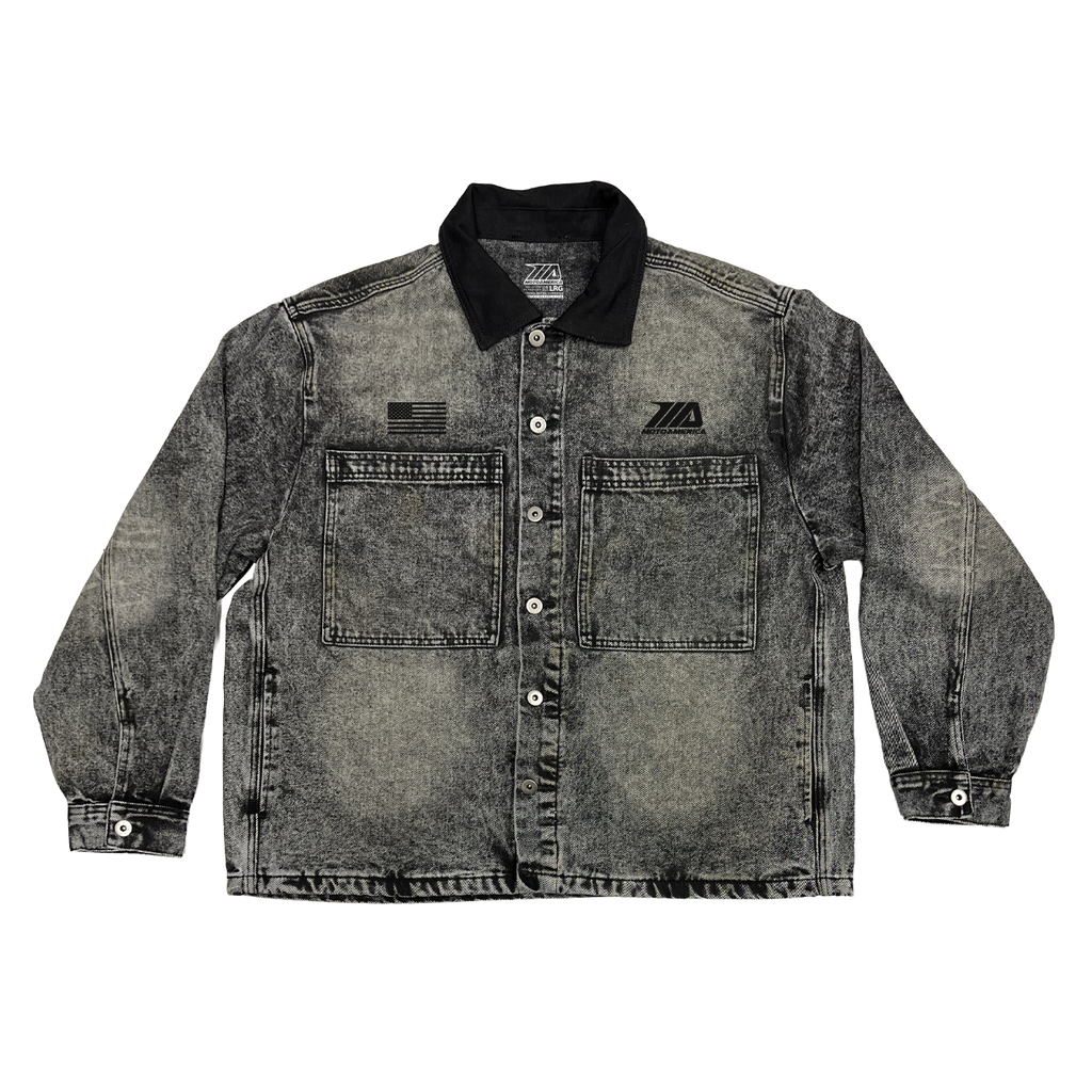 Washed Black Chore Jacket MotoAmerica®