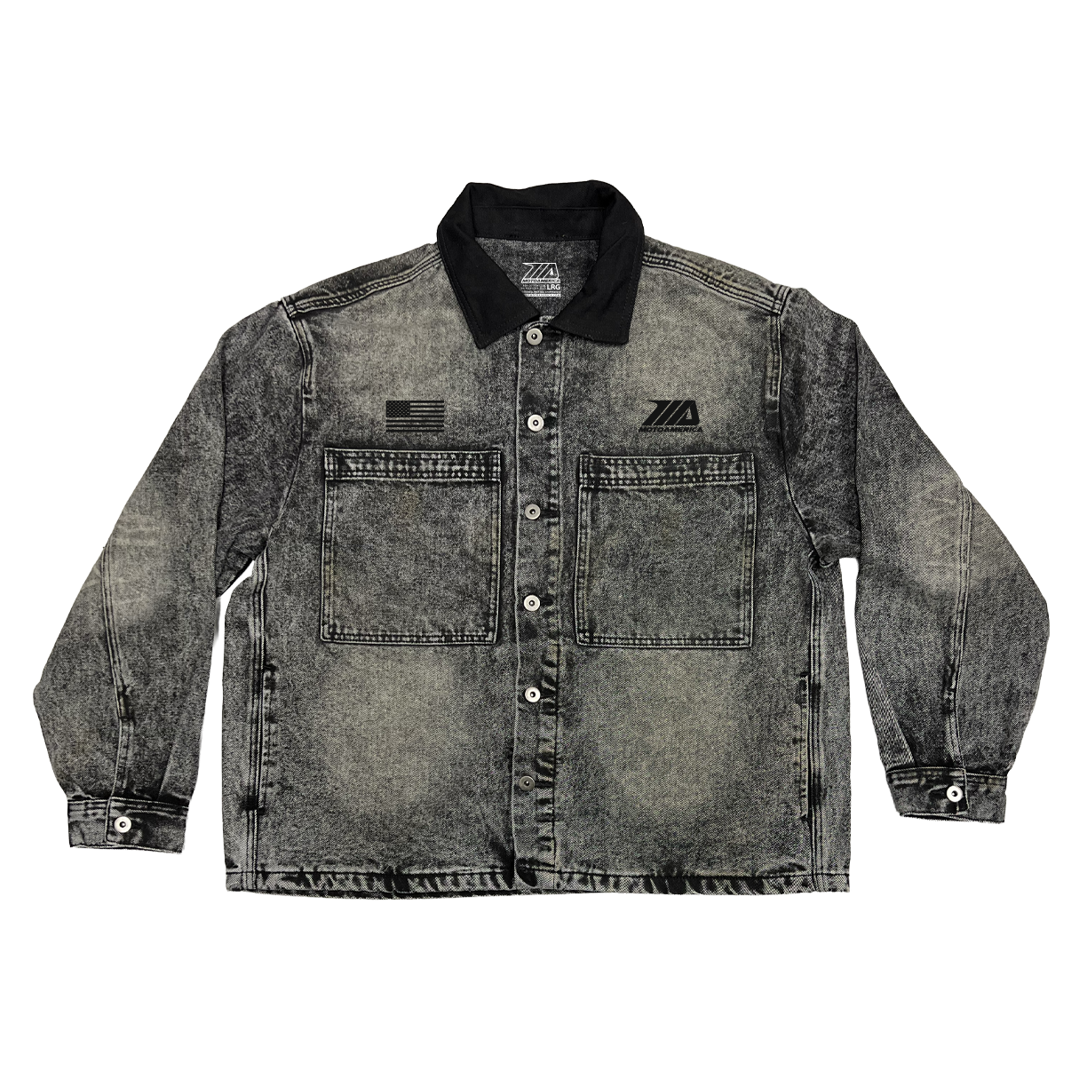 Washed Black Chore Jacket MotoAmerica®