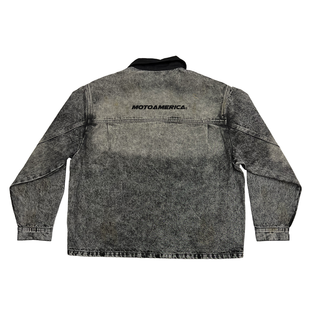 Washed Black Chore Jacket MotoAmerica®