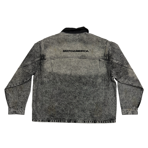 Washed Black Chore Jacket MotoAmerica®