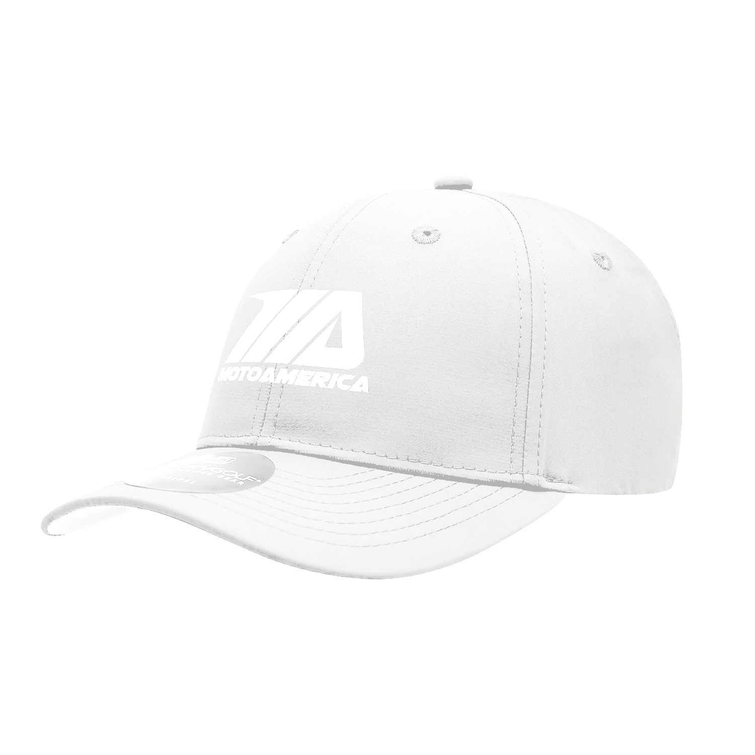 Track Life Hat, White MotoAmerica®