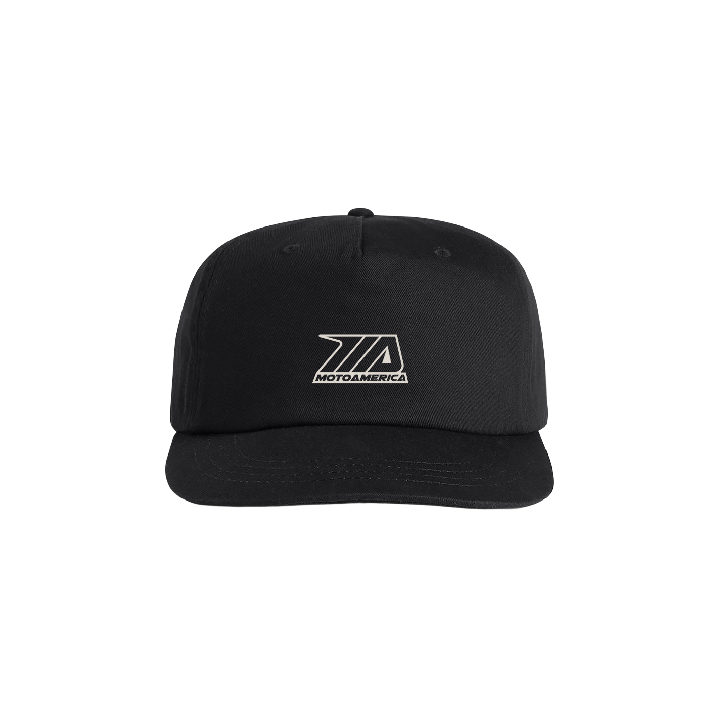 Bar None Relaxed Black Snapback MotoAmerica®