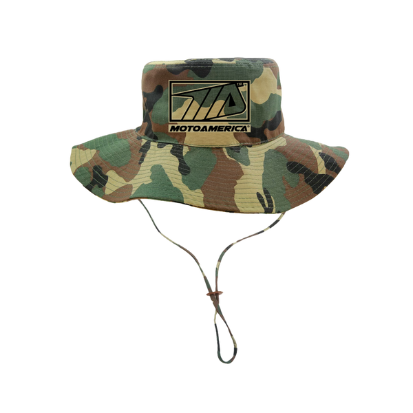 Woodland Camo Ripstop Boonie Hat MotoAmerica®