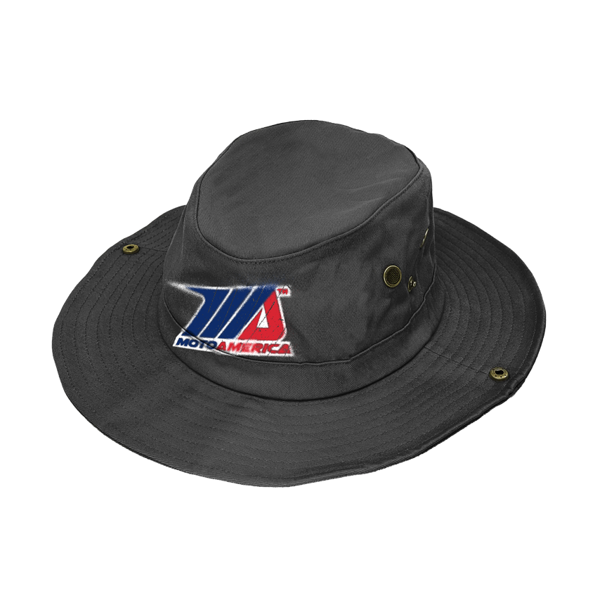 Tracks Boonie Hat, Black MotoAmerica®