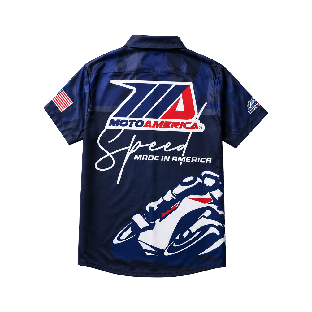 Superbike Button Up Mechanic Shirt MotoAmerica®