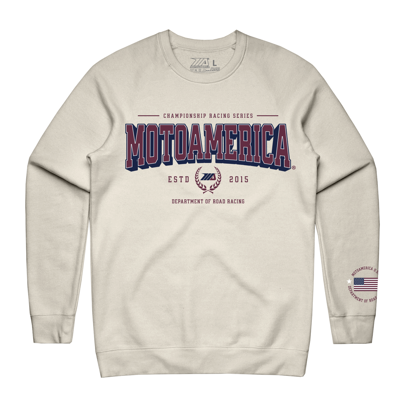 Department of Racing Crewneck MotoAmerica®