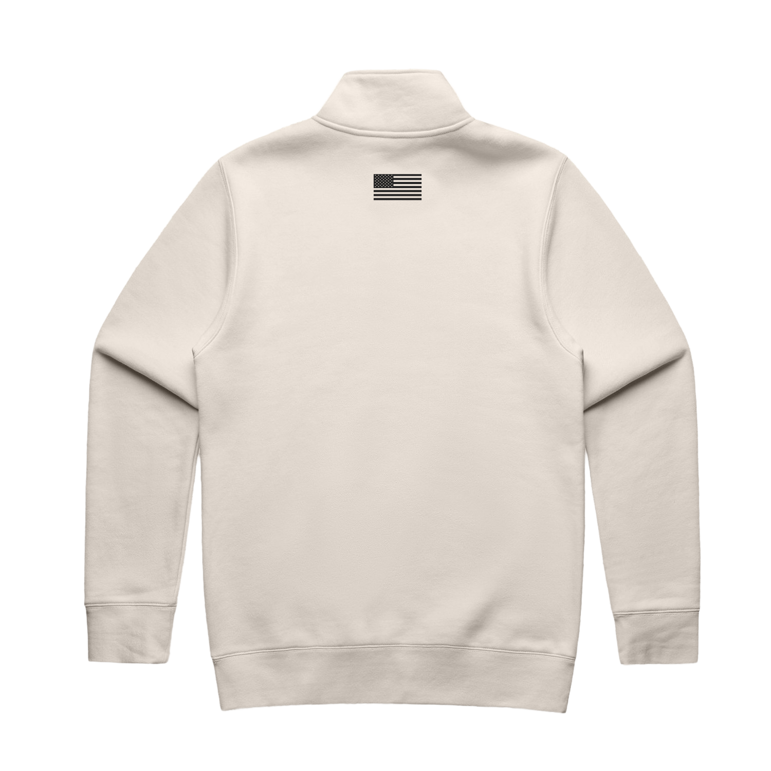Legacy Half Zip Crewneck Sweater Bone, MotoAmerica®