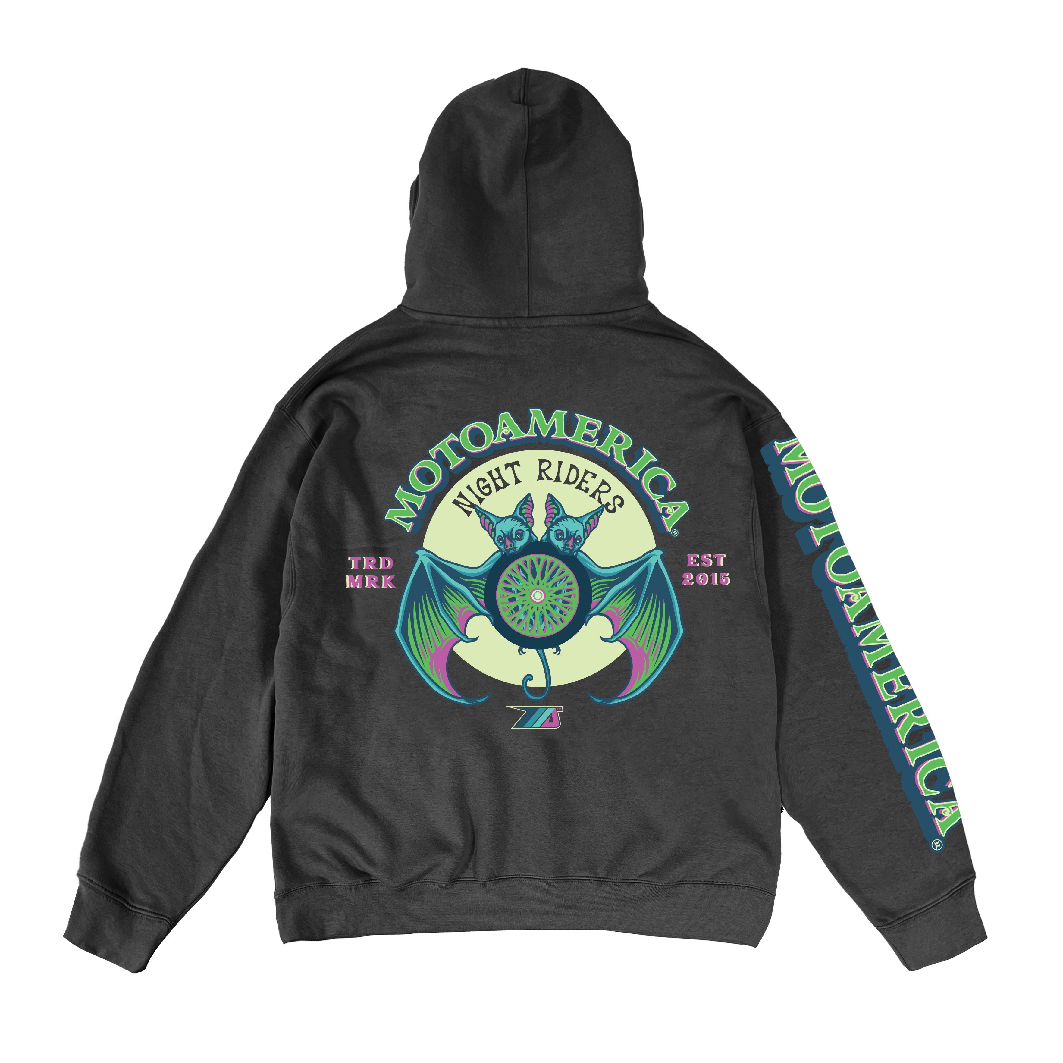 Night Riders Glow in the Dark Hoodie MotoAmerica®