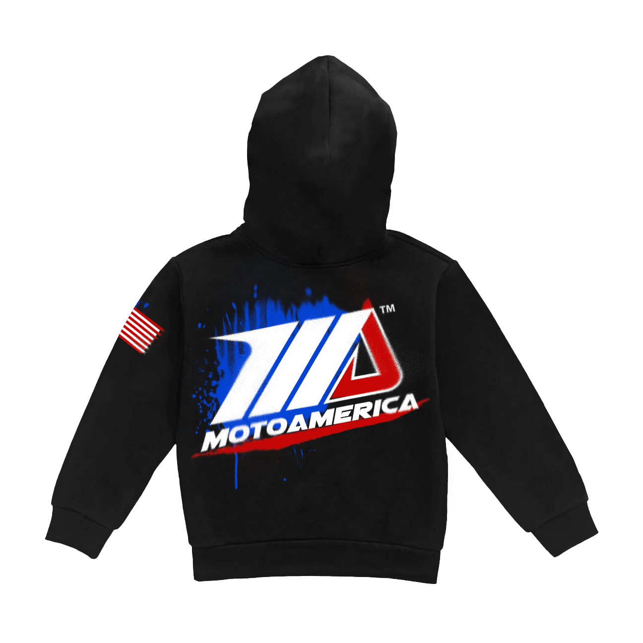 Family Youth Hoodie, Black MotoAmerica®