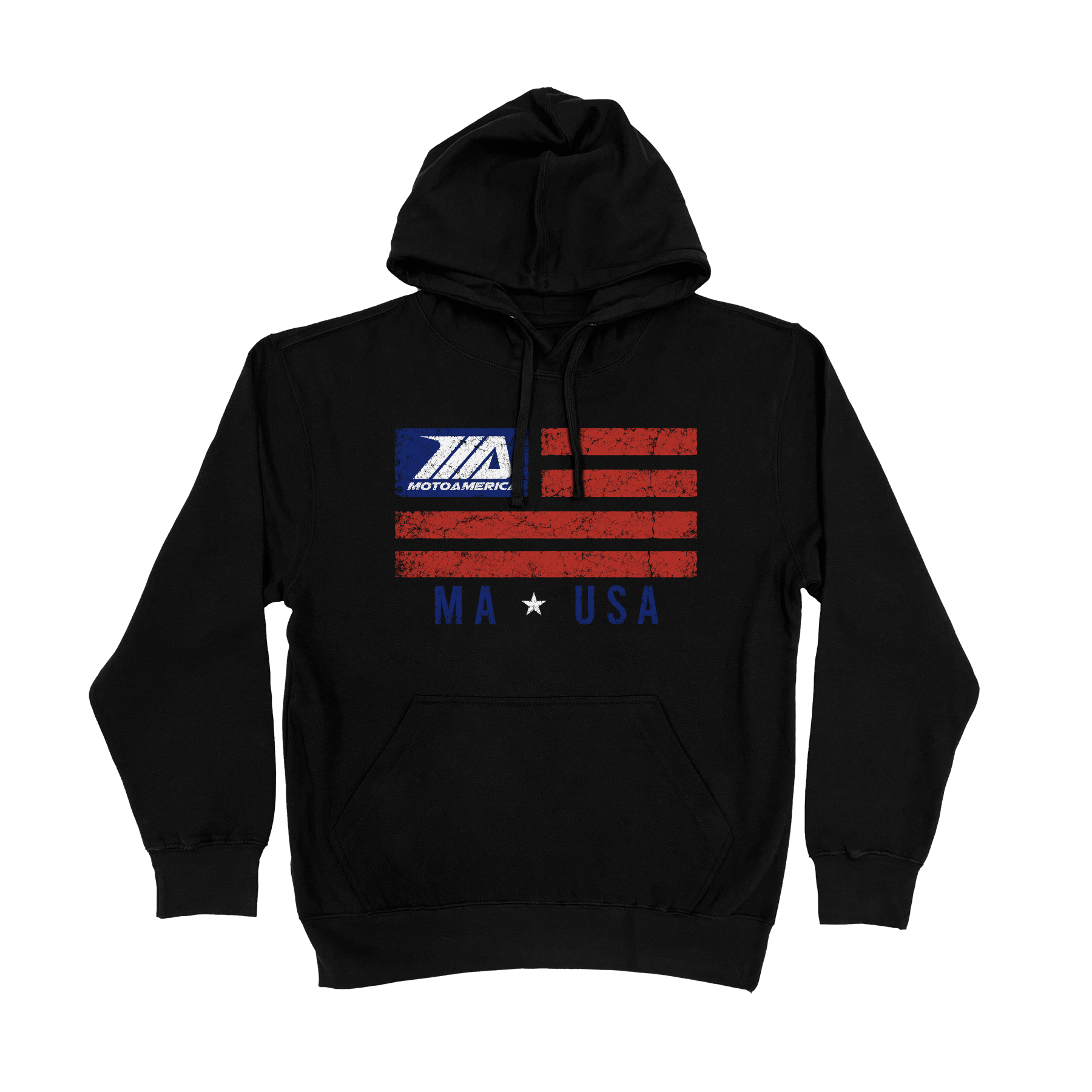 MA USA Warn Hoodie MotoAmerica®