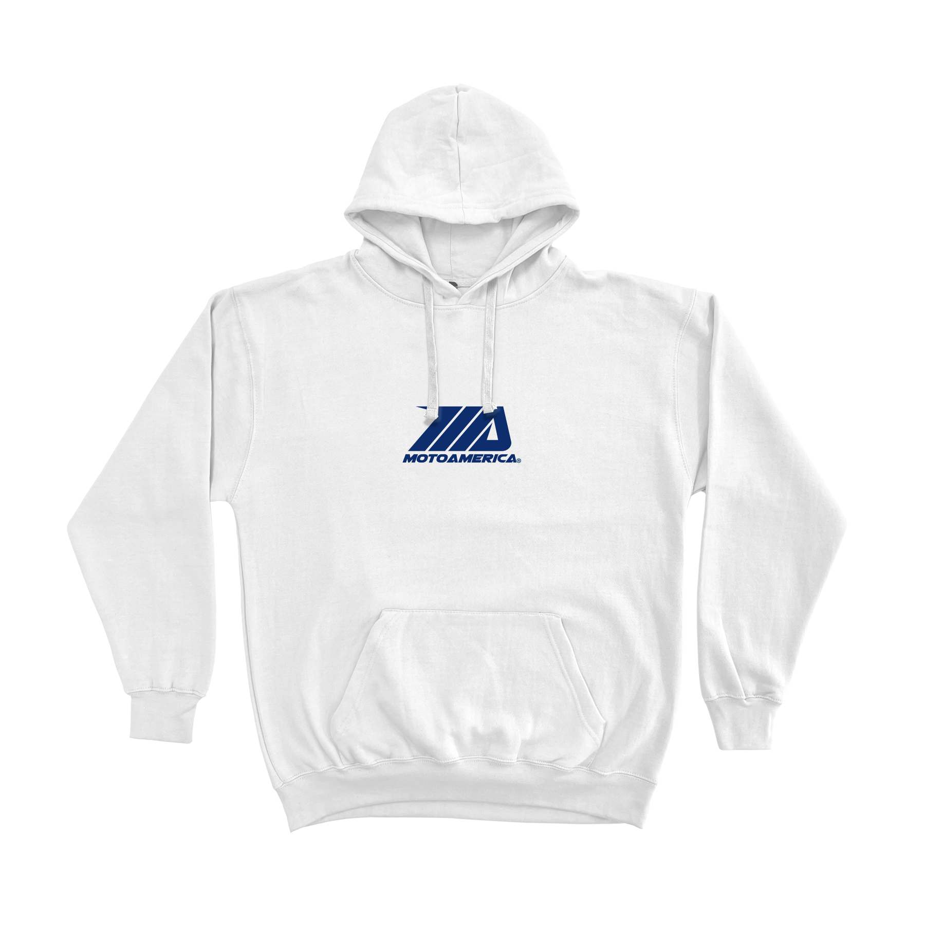 Be Seen MotoAmerica® White Hoodie