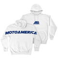 Be Seen MotoAmerica® White Hoodie