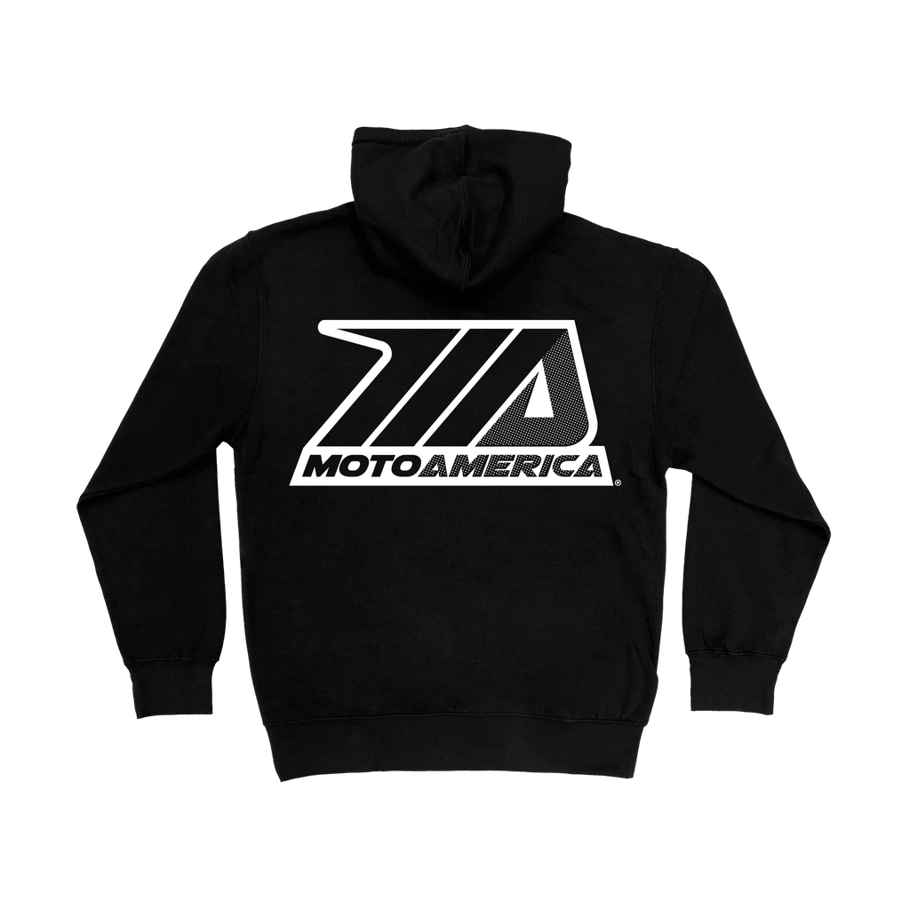 Dot MotoAmerica® Black Hoodie