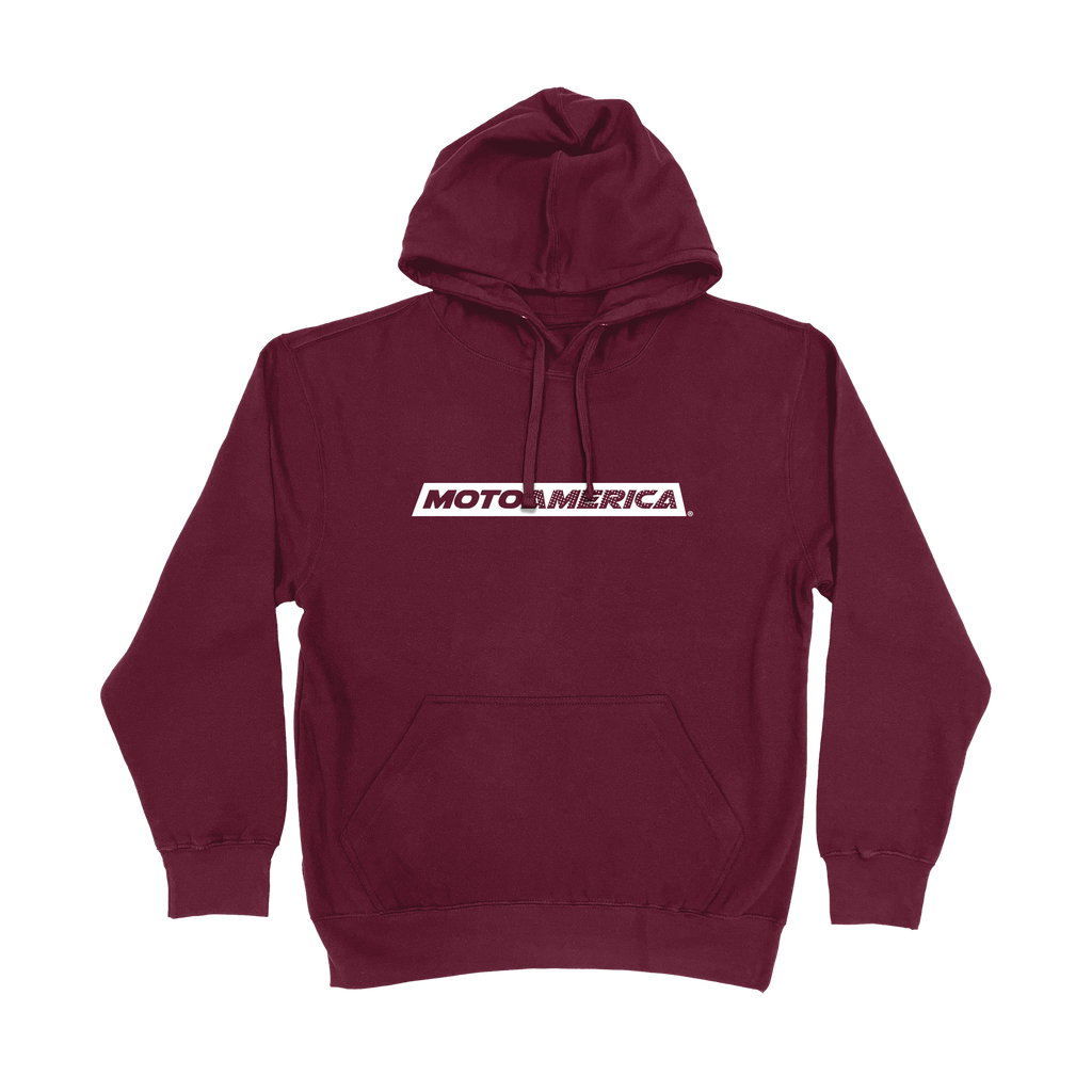 Dot MotoAmerica® Burgundy Hoodie