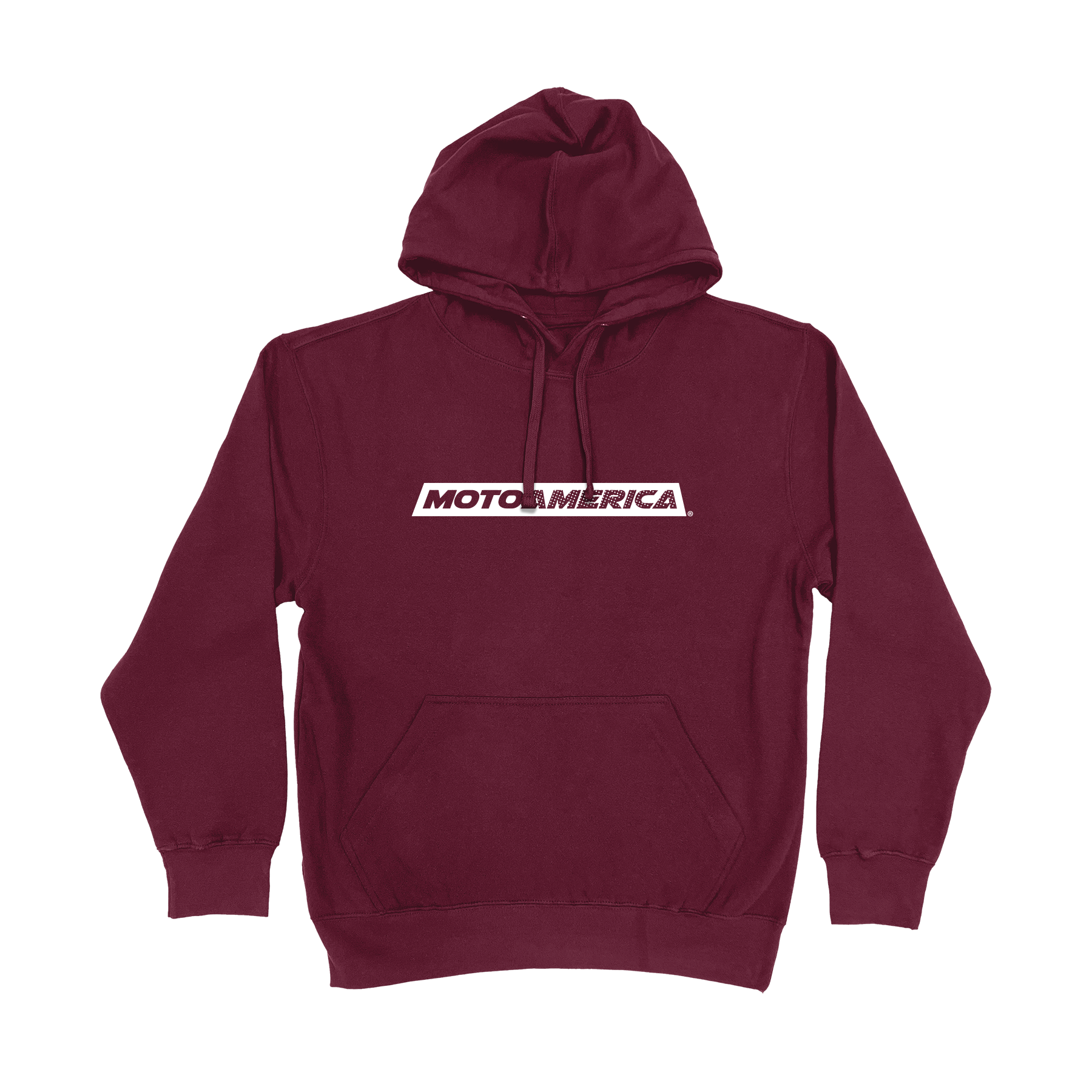 Dot MotoAmerica® Burgundy Hoodie