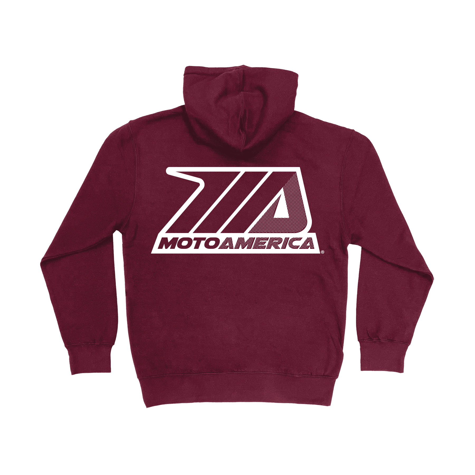 Dot MotoAmerica® Burgundy Hoodie