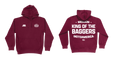 Letter Press MotoAmerica® Burgundy Hoodie