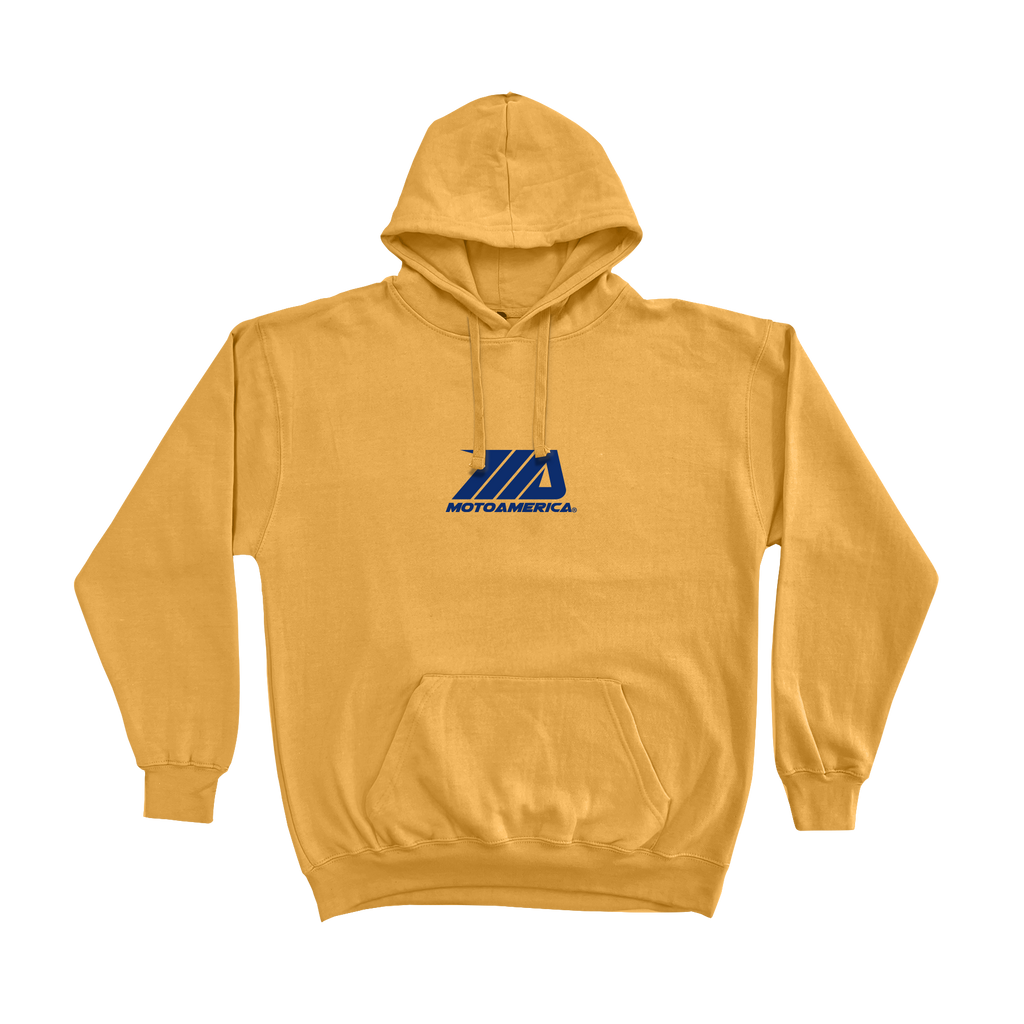 Be Seen MotoAmerica® Mustard Hoodie