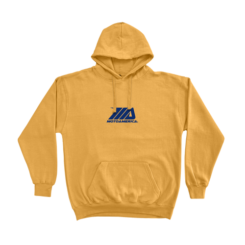 Be Seen MotoAmerica® Mustard Hoodie