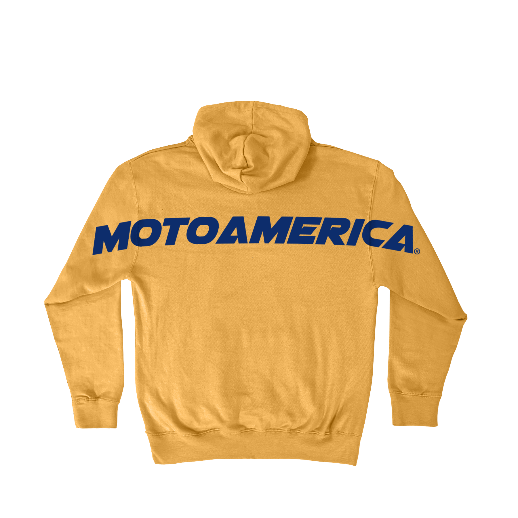 Be Seen MotoAmerica® Mustard Hoodie