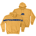 Be Seen MotoAmerica® Mustard Hoodie