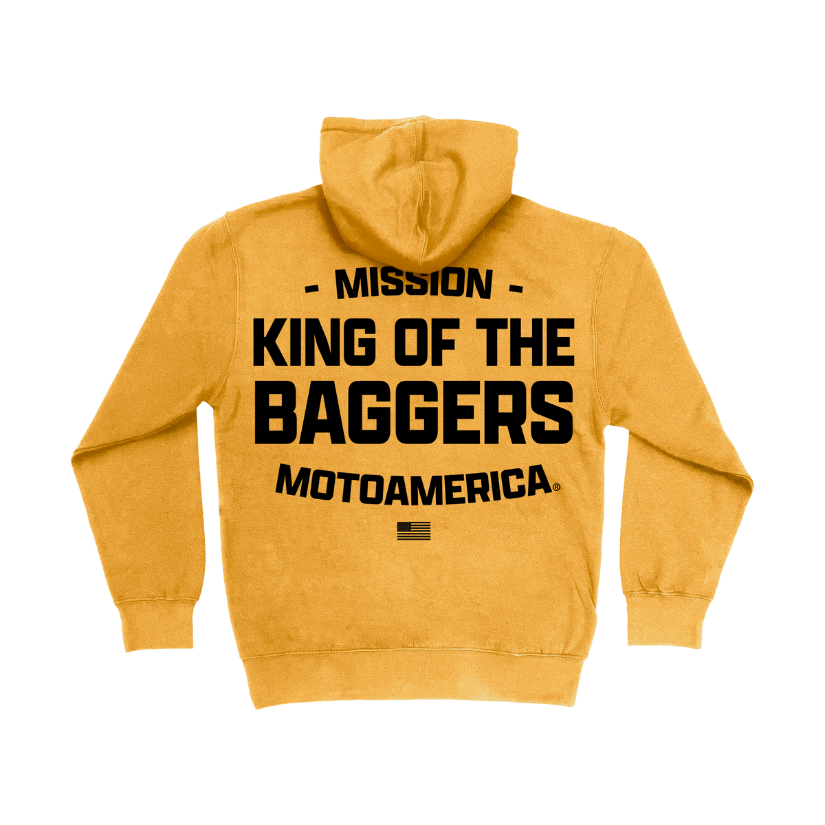 Letter Press MotoAmerica® Mustard Hoodie
