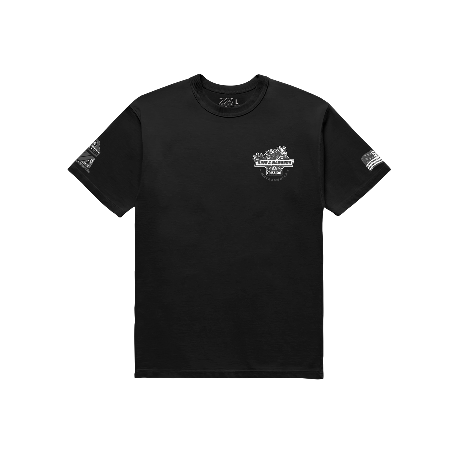 Bagger Tour Tee Black, MotoAmerica®