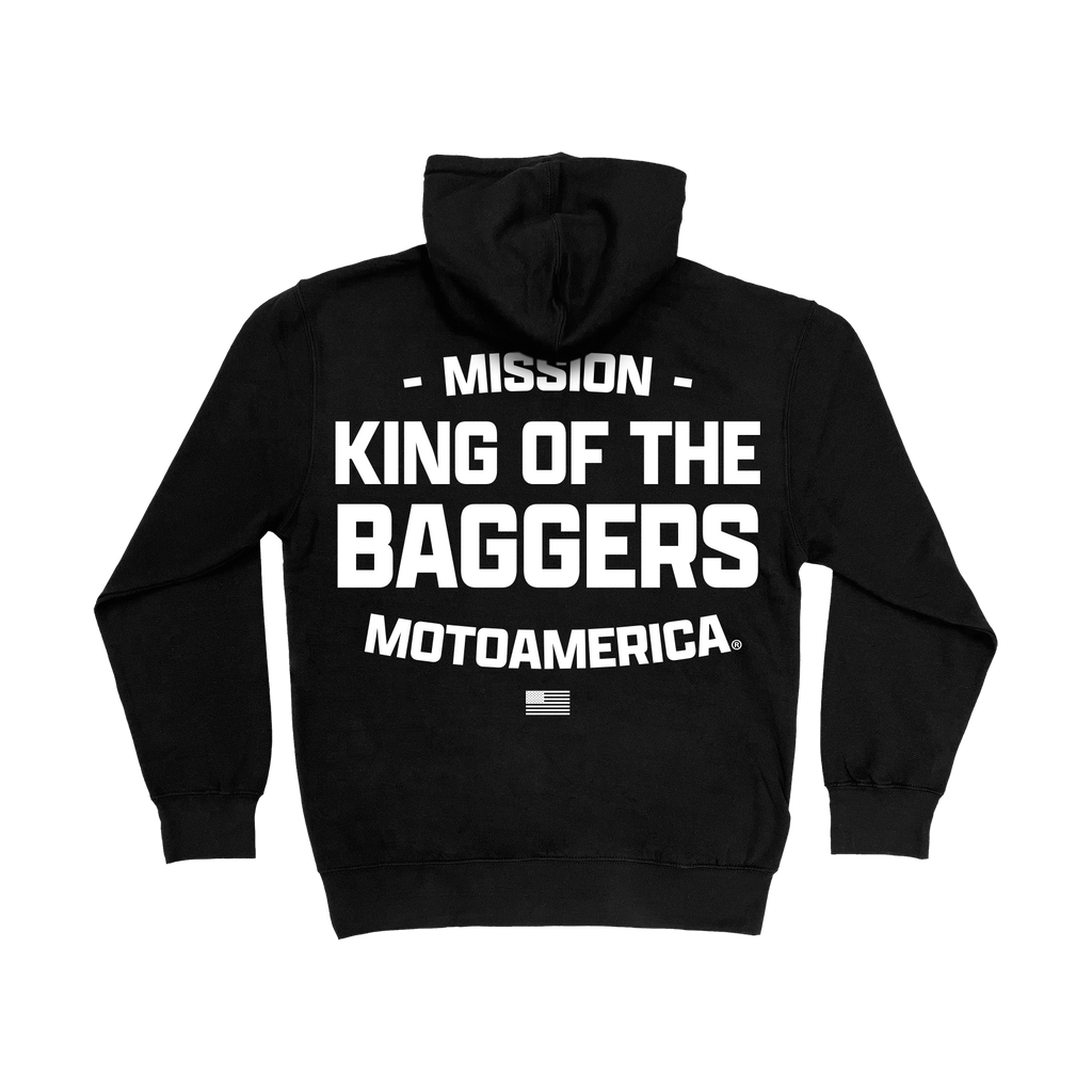 Letter Press MotoAmerica® Black Zip Up