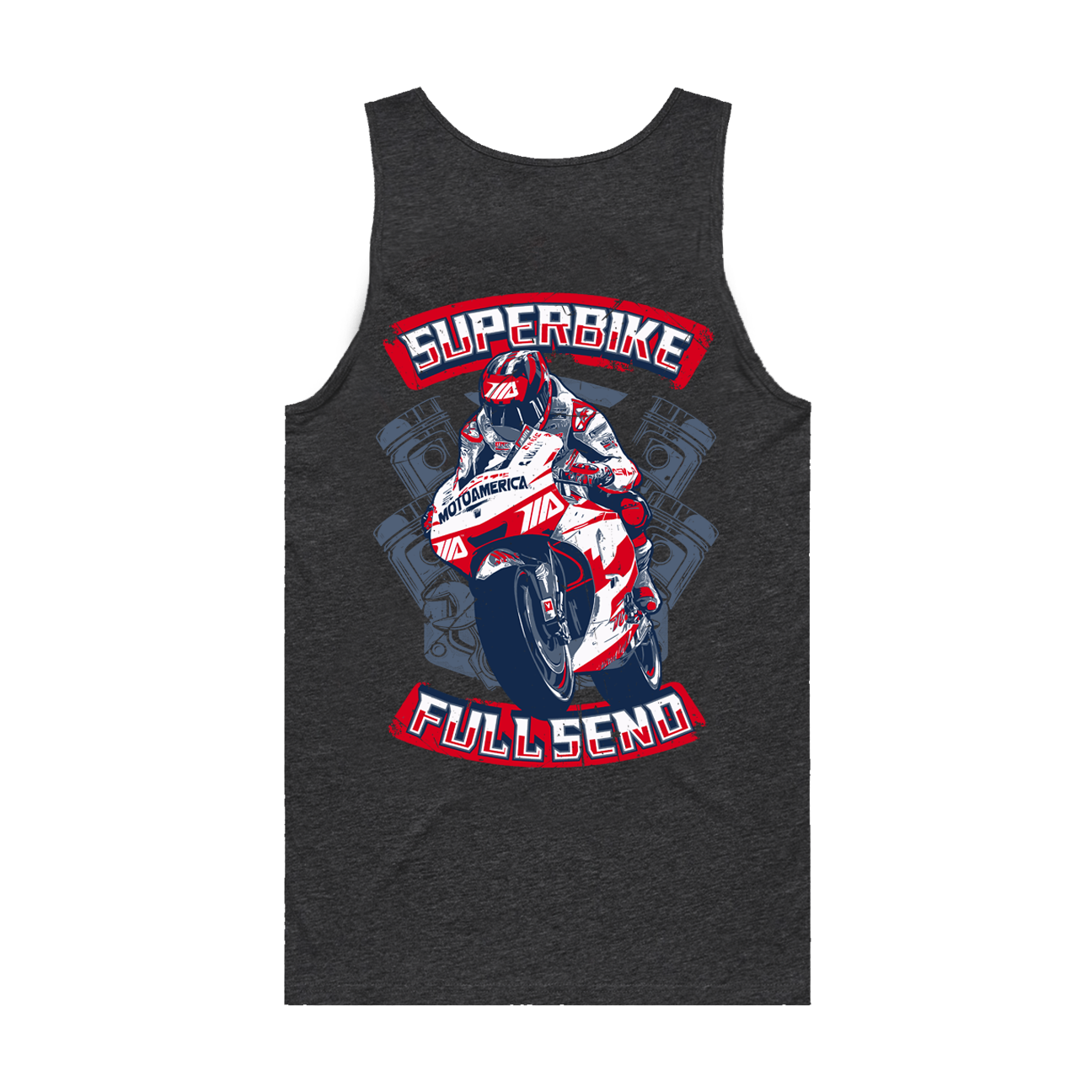Full Send Superbike Tank MotoAmerica®