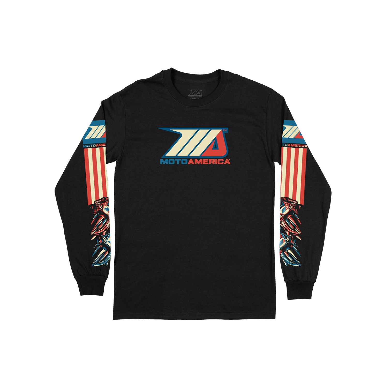 Corner Bend Long Sleeve Tee MotoAmerica®