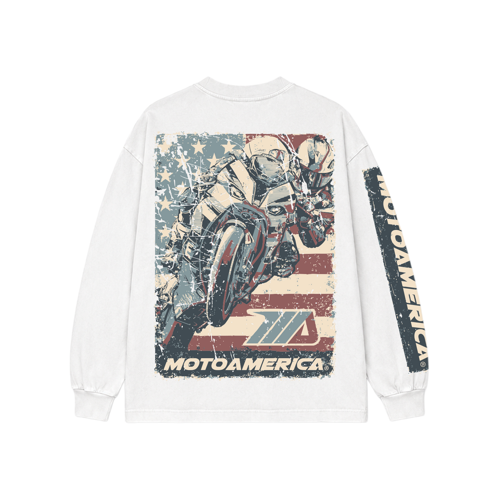 Pop Heavy Long Sleeve MotoAmerica®