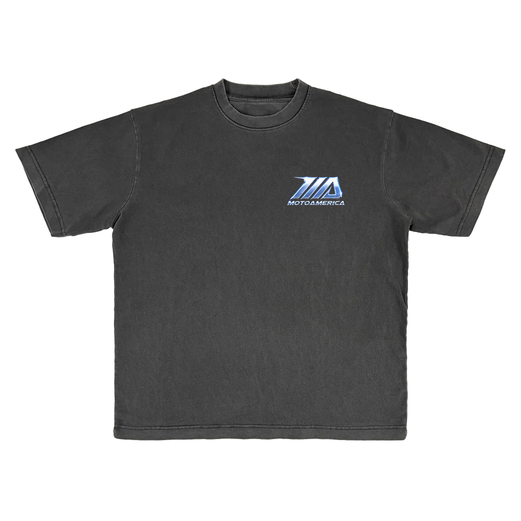 Chrome Eagle Boxy Heavy Tee MotoAmerica®