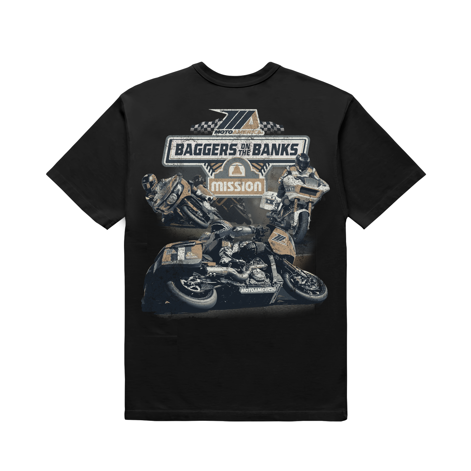 2026 BAGGERS on the BANKS Tee MotoAmerica®