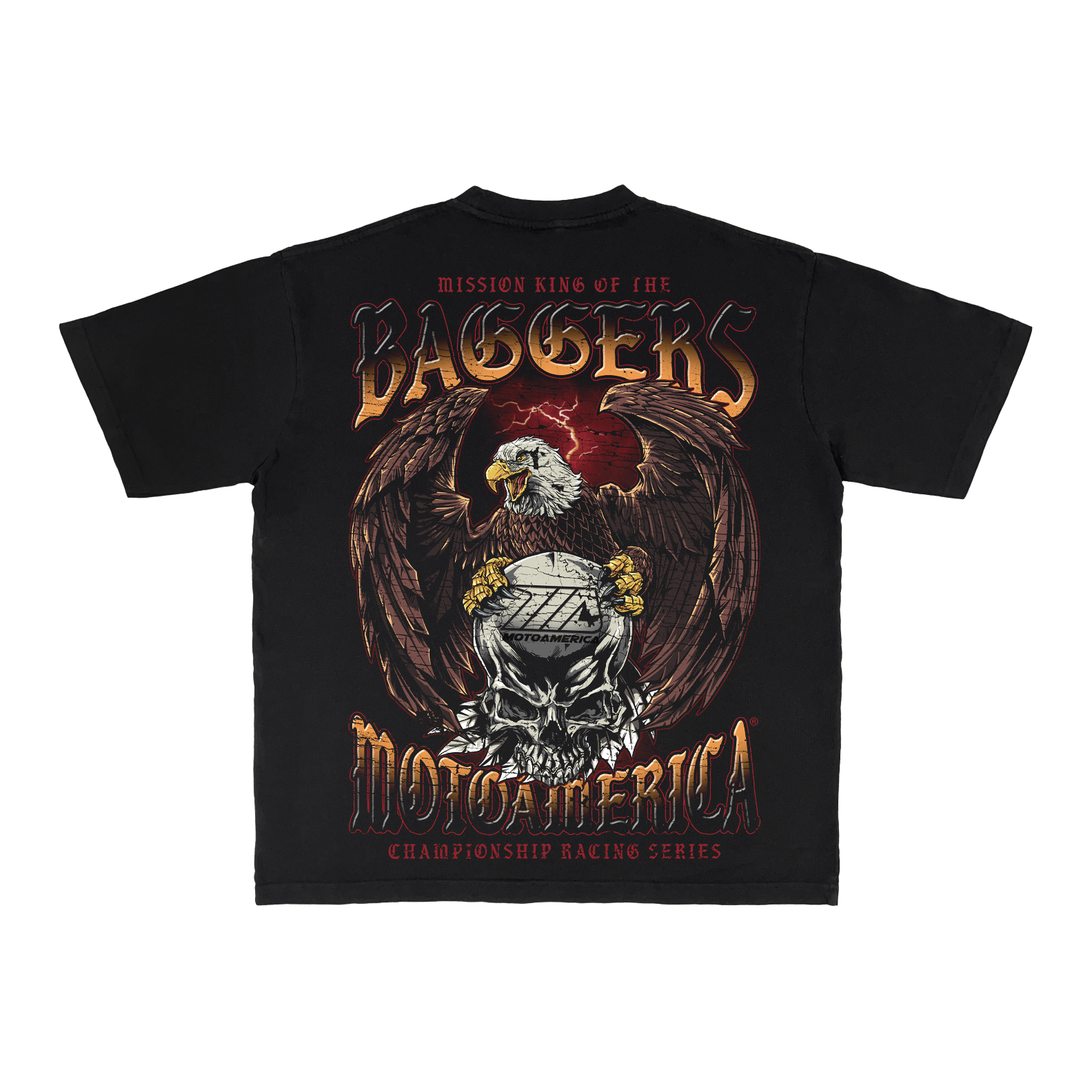 Bagger Pray Boxy Heavy Tee MotoAmerica®