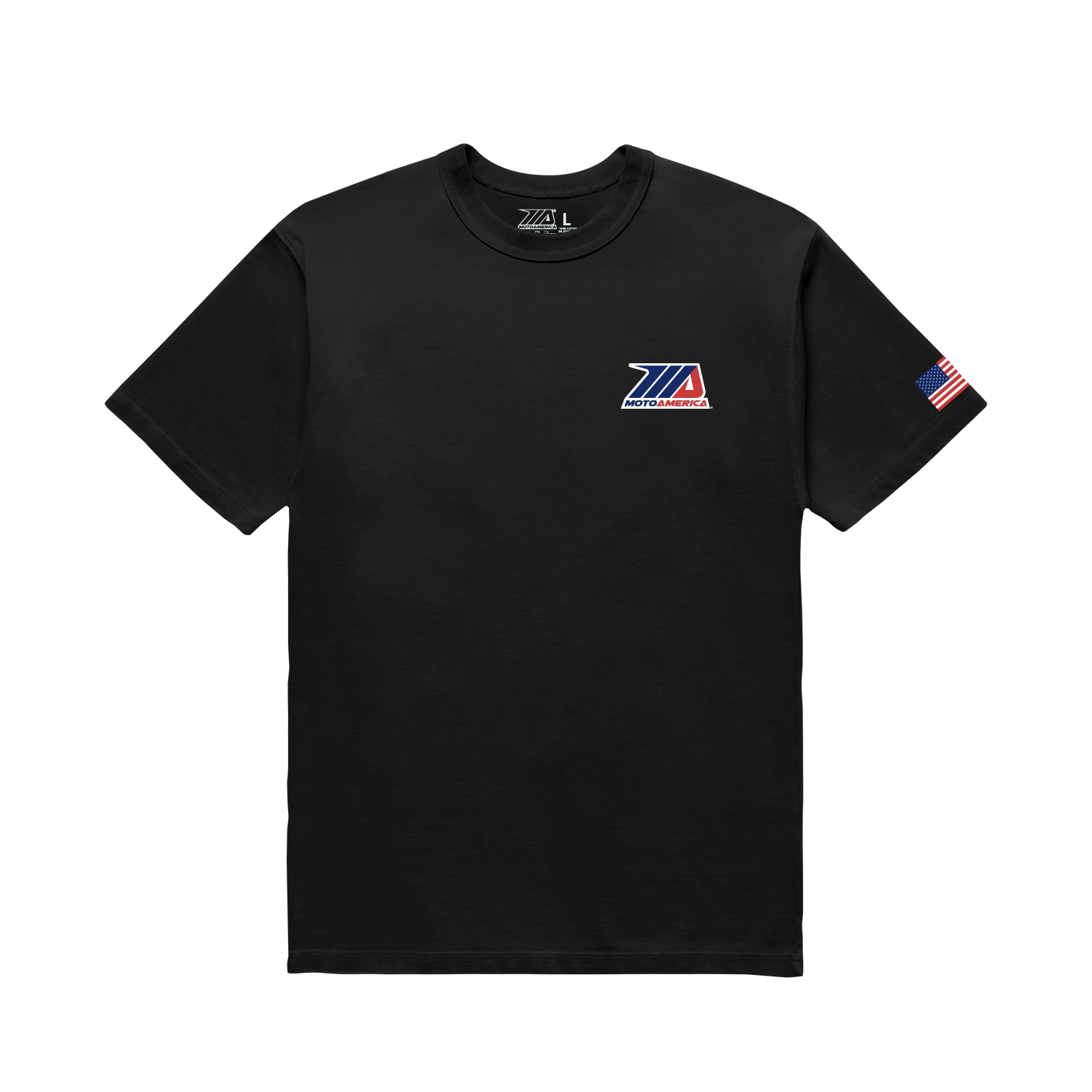 Classic MA Stacked Tee, MotoAmerica®