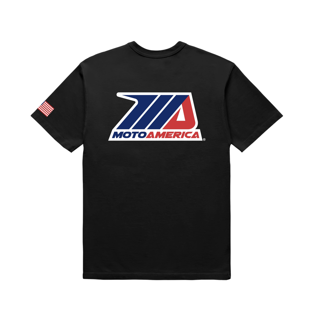 Classic MA Stacked Tee, MotoAmerica®
