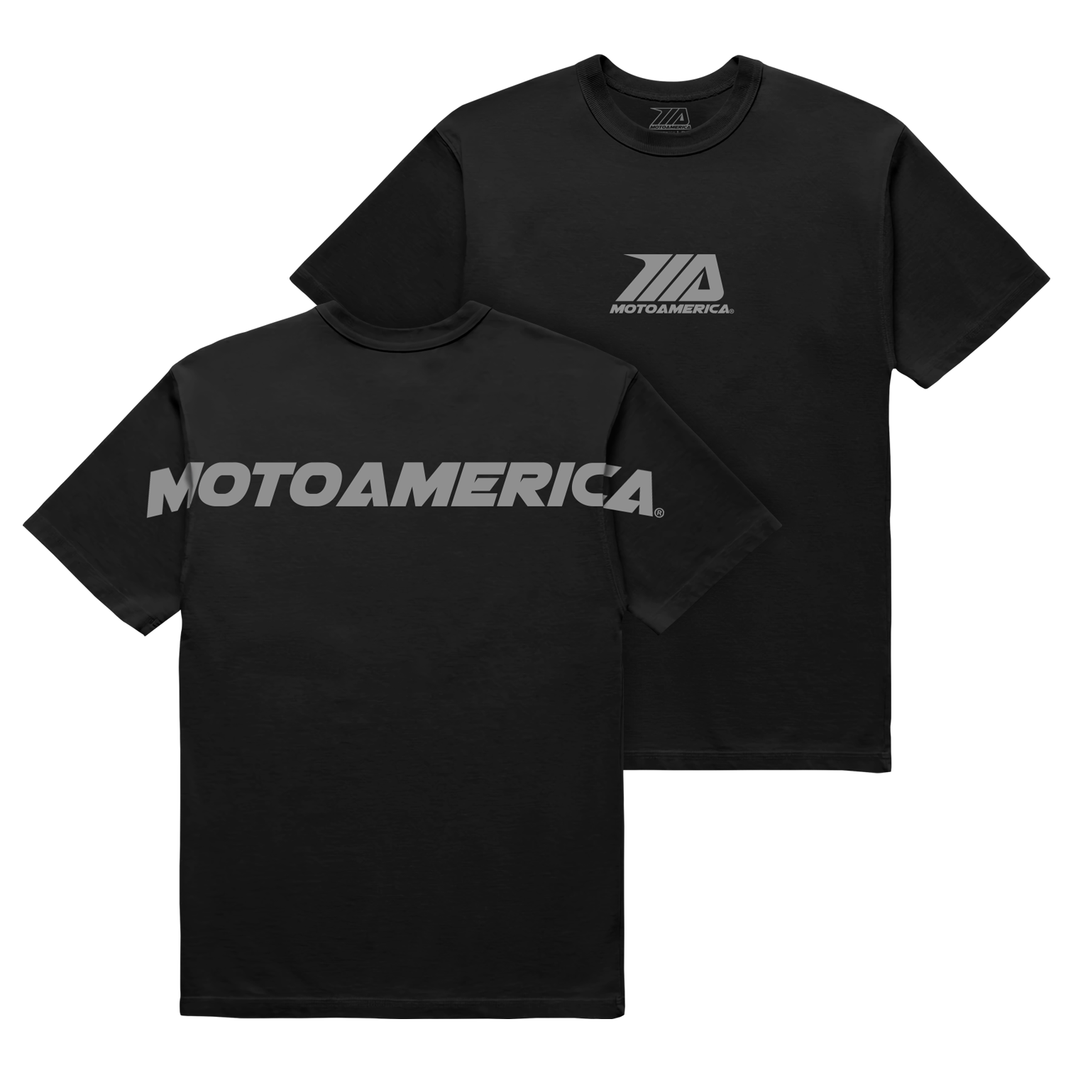 Be Seen Black Tee MotoAmerica®