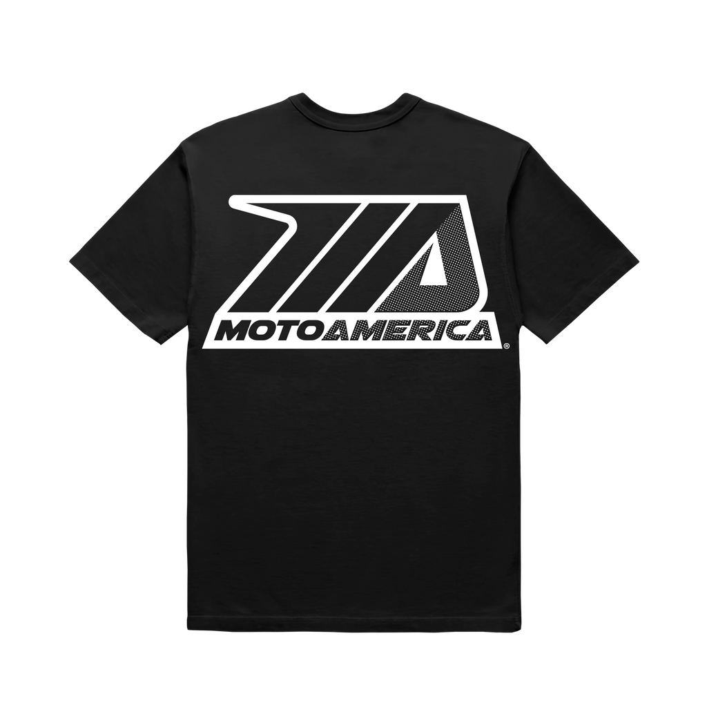 Dot MotoAmerica® Black Tee