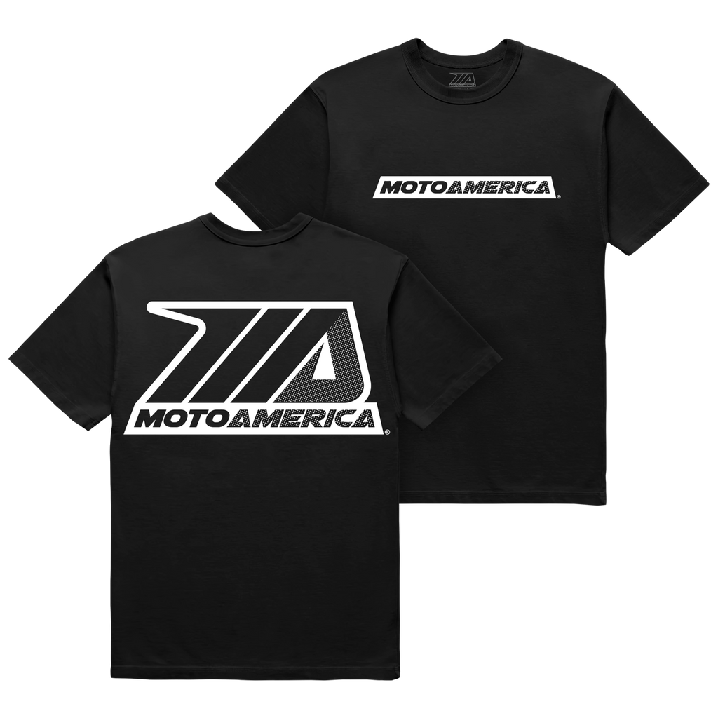 Dot MotoAmerica® Black Tee