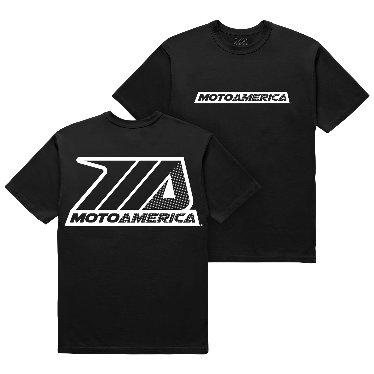 Dot MotoAmerica® Black Tee
